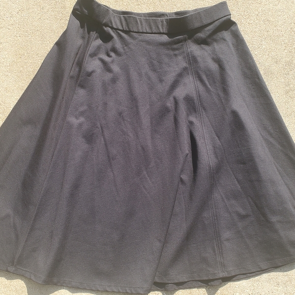 Lane Bryant Skirt Black sz 14/16 - Picture 3 of 5